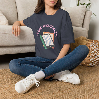 Backlit Harem Cotton T-Shirt