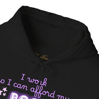 I Work to Afford My Book Addiction Hoodie