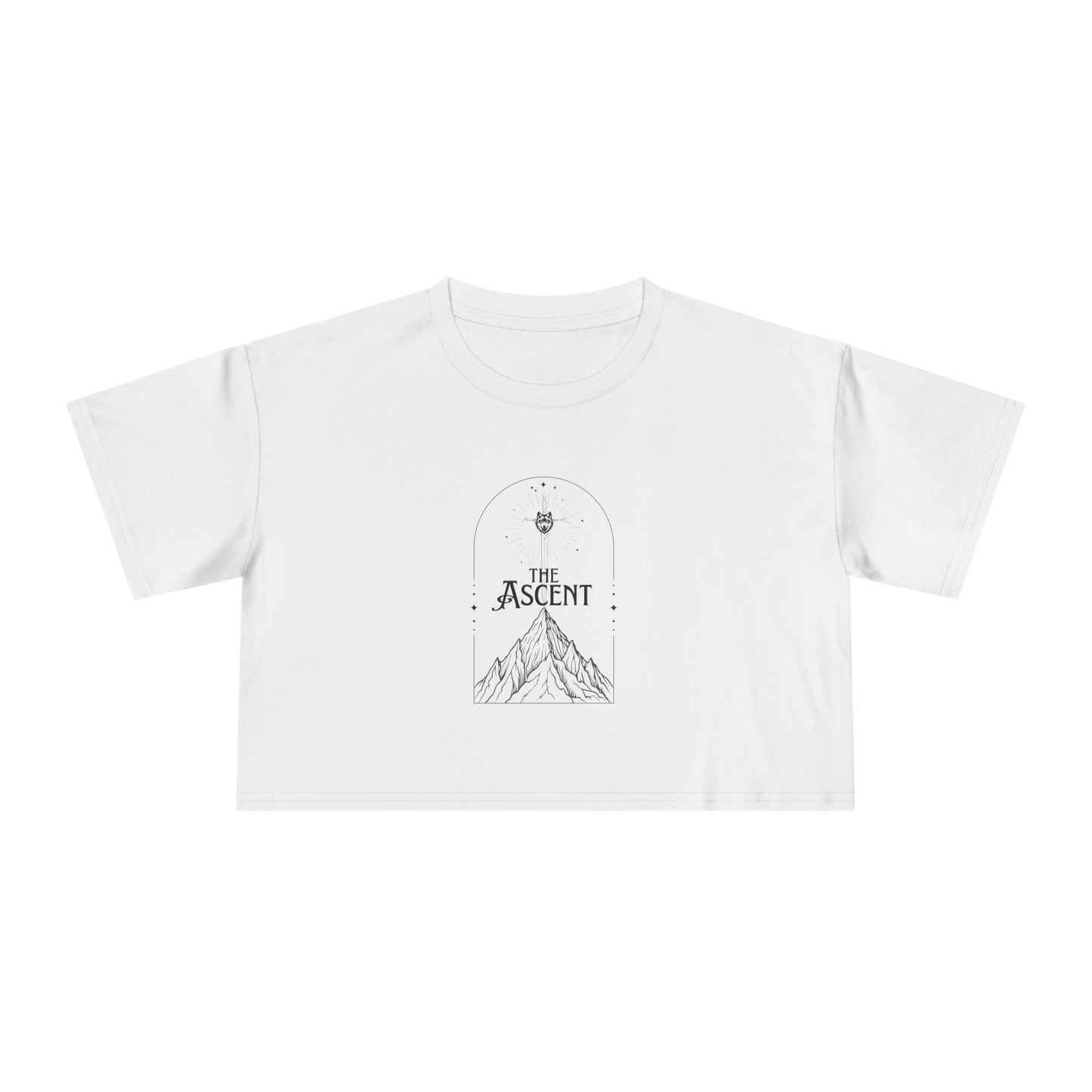 Officially Licensed The Ascent Crop Tee