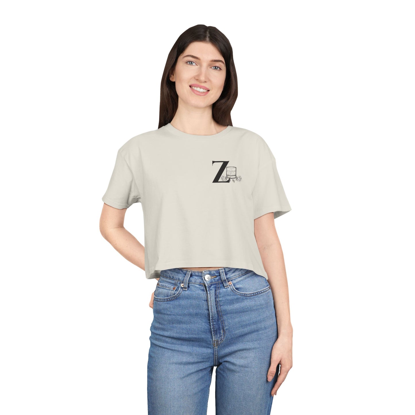 Meadows Baby Light Crop Tee