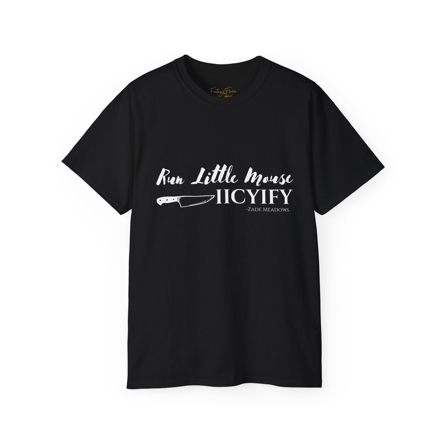 Run Little Mouse Light Cotton T-shirt
