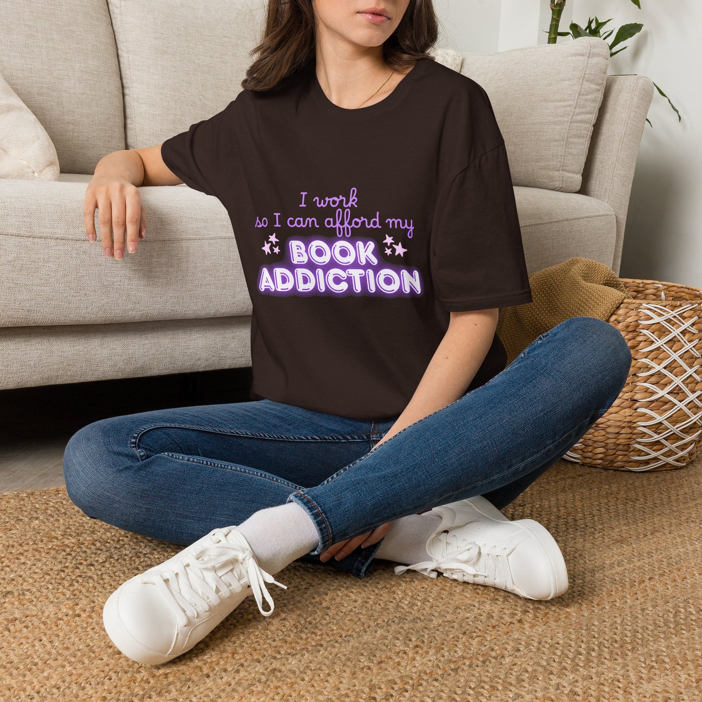 Book Addiction Cotton T-Shirt