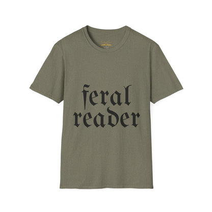 Feral Reader Cotton T-Shirt