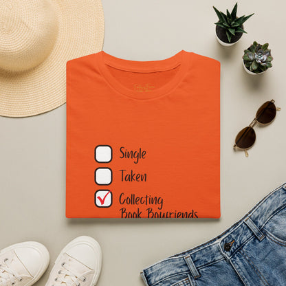 Collecting Book Boyfriends Cotton T-Shirt