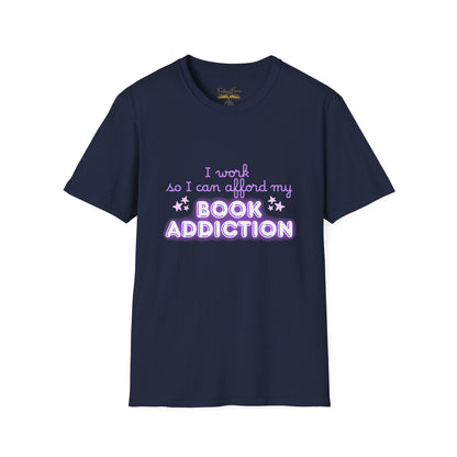 Book Addiction Cotton T-Shirt