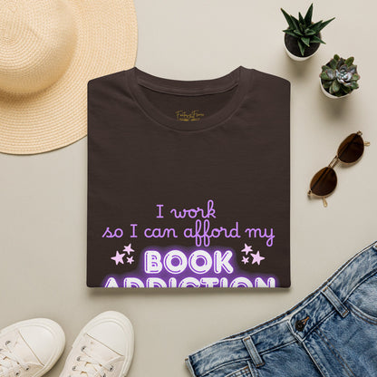 Book Addiction Cotton T-Shirt