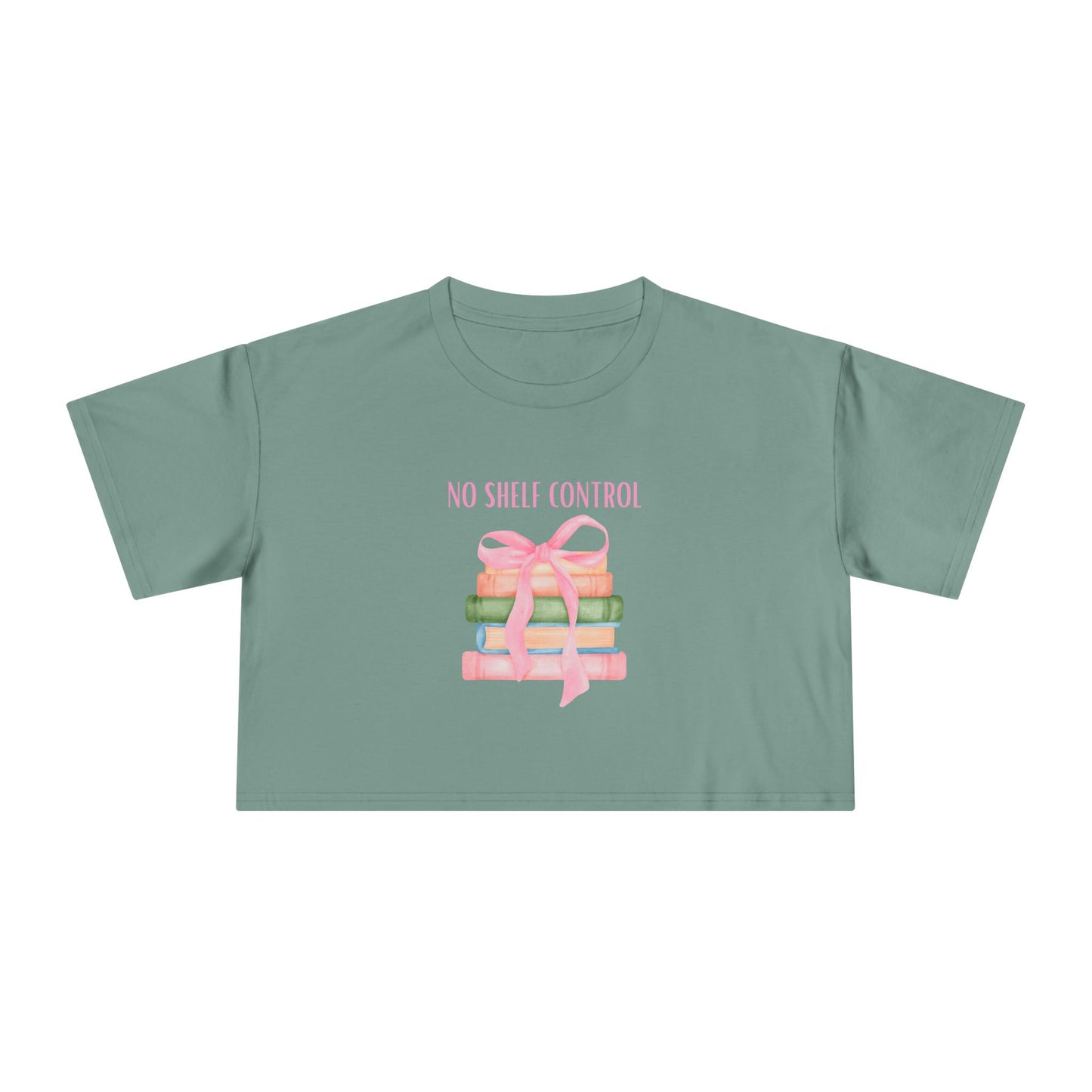 No Shelf Control Crop Tee