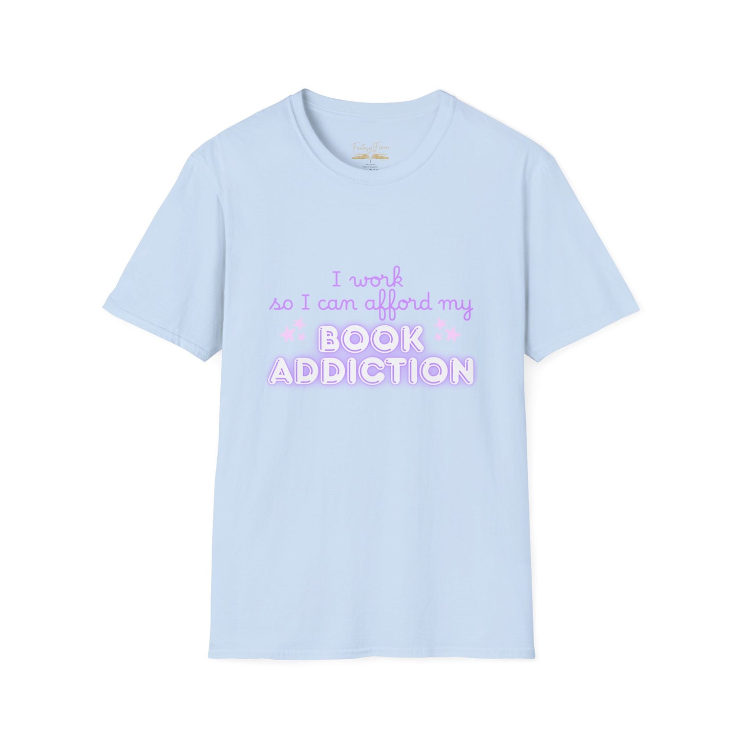 Book Addiction Cotton T-Shirt