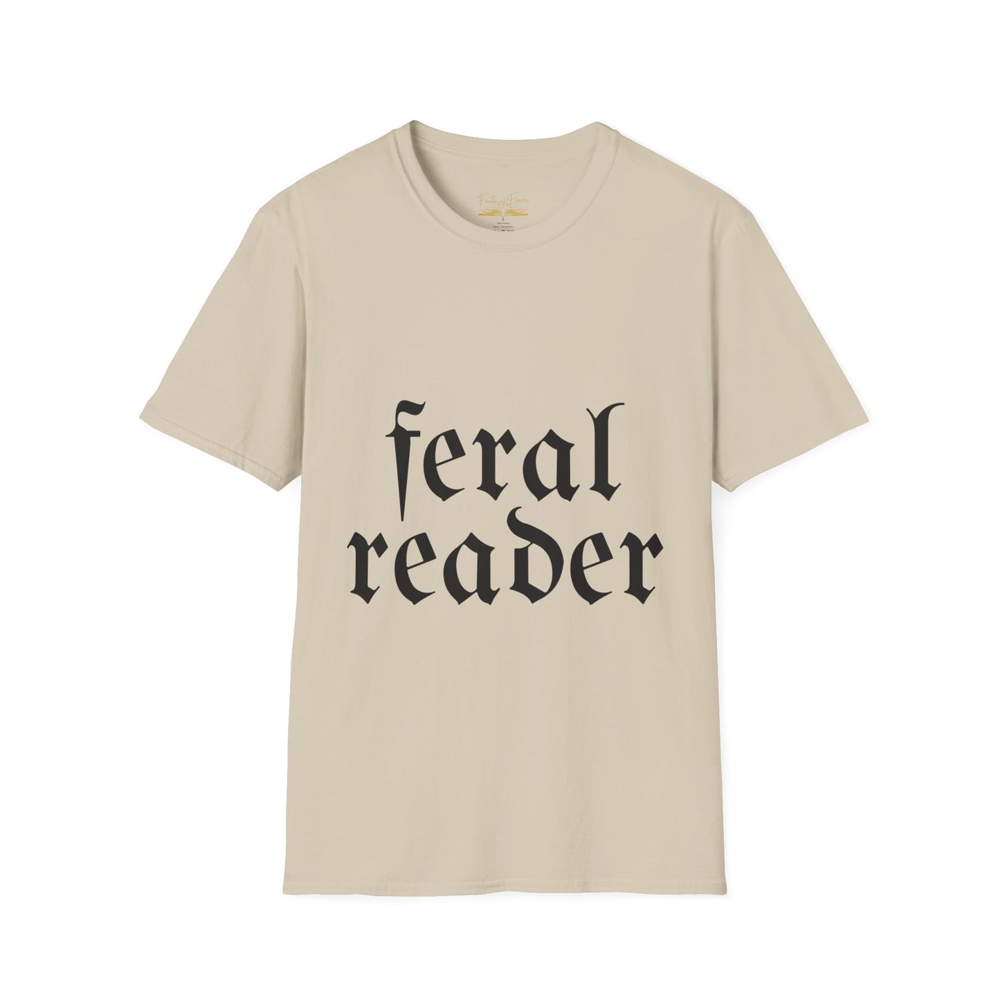 Feral Reader Cotton T-Shirt