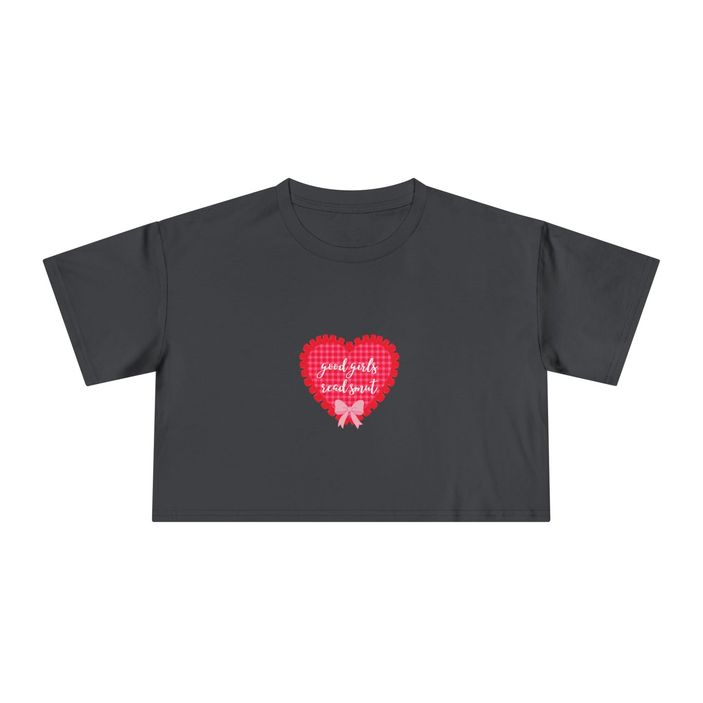 Good Girls Read Smut Crop Tee