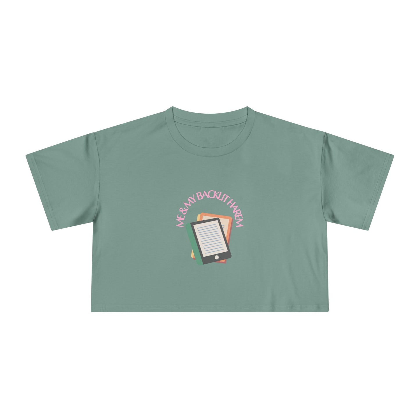 Backlit Harem Crop Tee