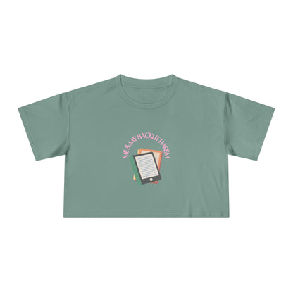 Backlit Harem Crop Tee