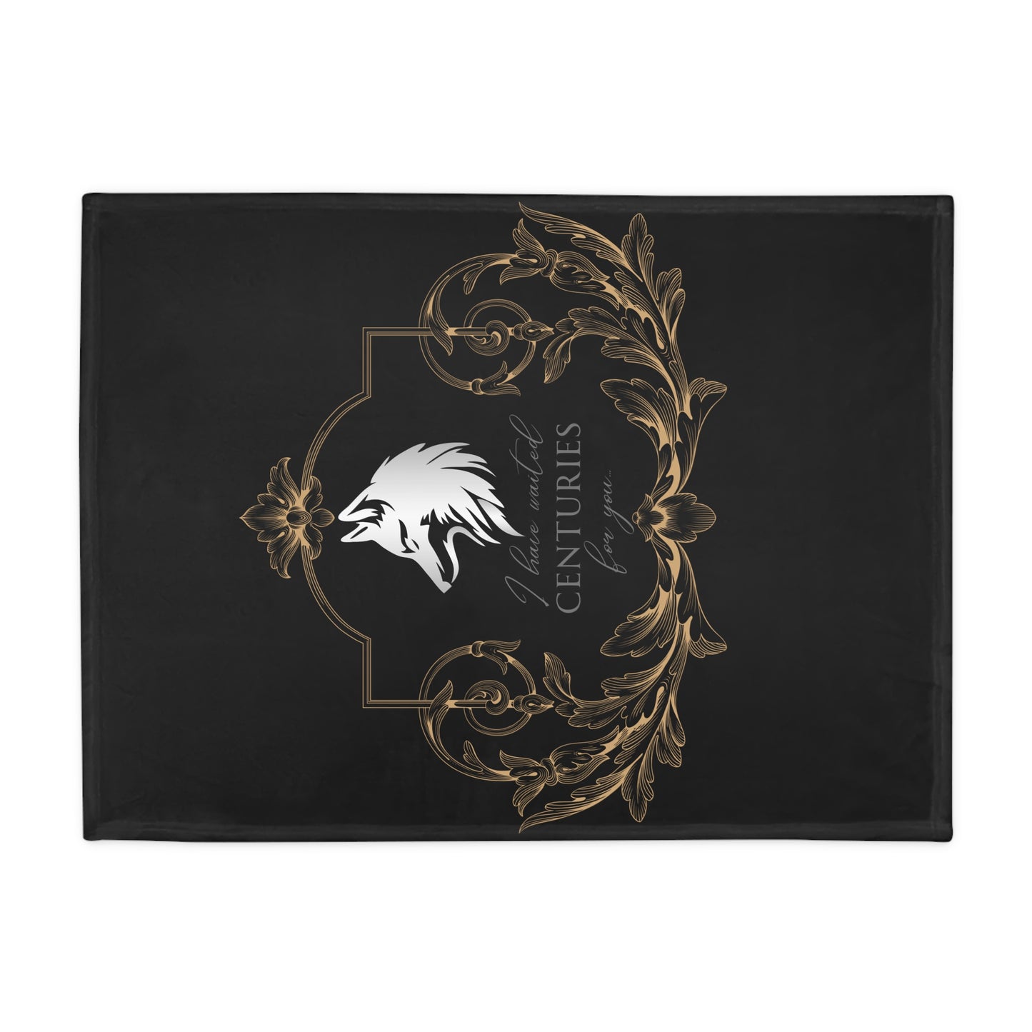 Officially Licensed Anassa Centuries Plush Fleece Blanket - Black