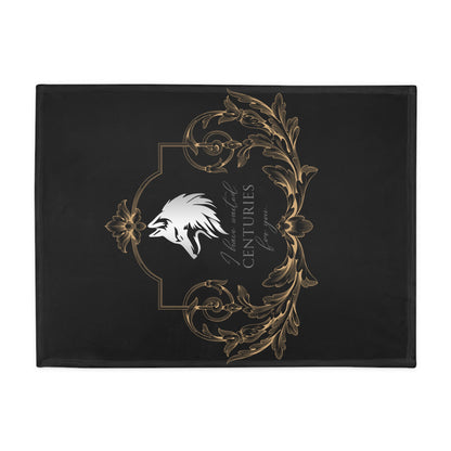 Officially Licensed Anassa Centuries Plush Fleece Blanket - Black