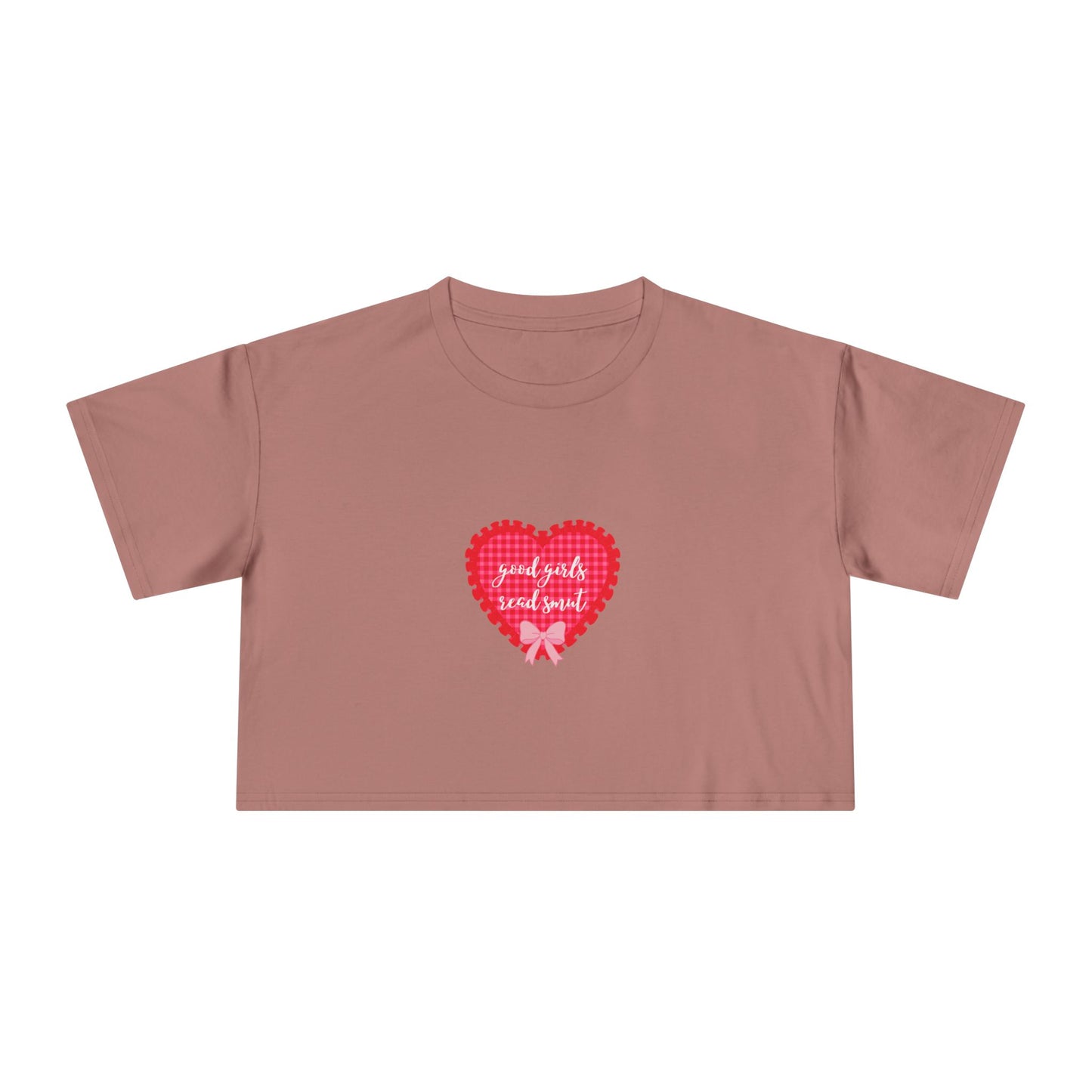 Good Girls Read Smut Crop Tee