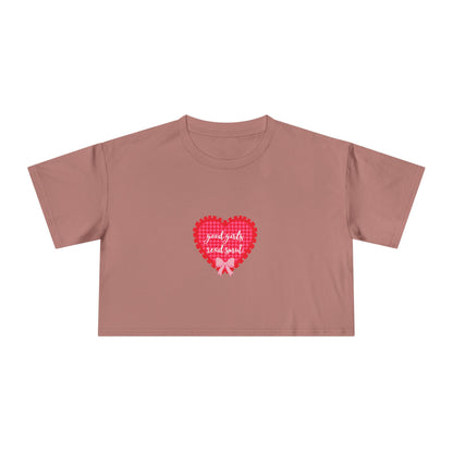 Good Girls Read Smut Crop Tee