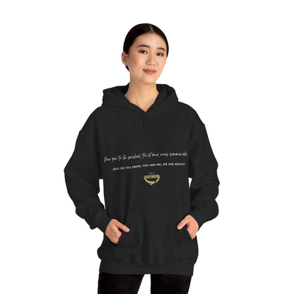 Officially Licensed French Tobias Black Script Hoodie