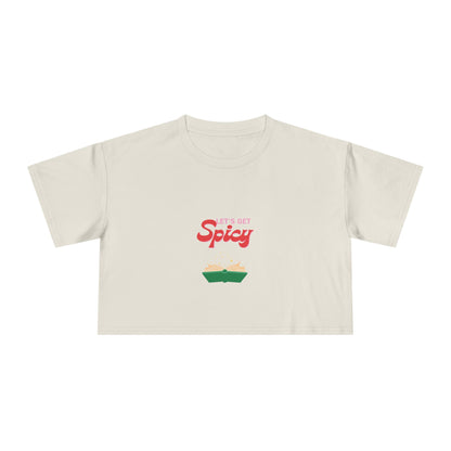 Let's Get Spicy Crop Tee