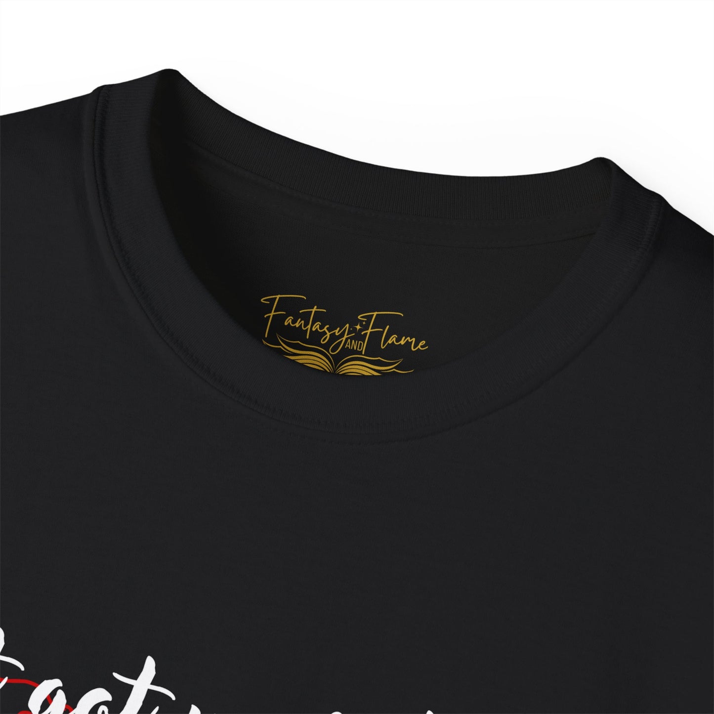 Cat Got Your Tongue Dark Cotton T-Shirt