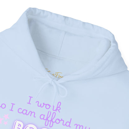 I Work to Afford My Book Addiction Hoodie