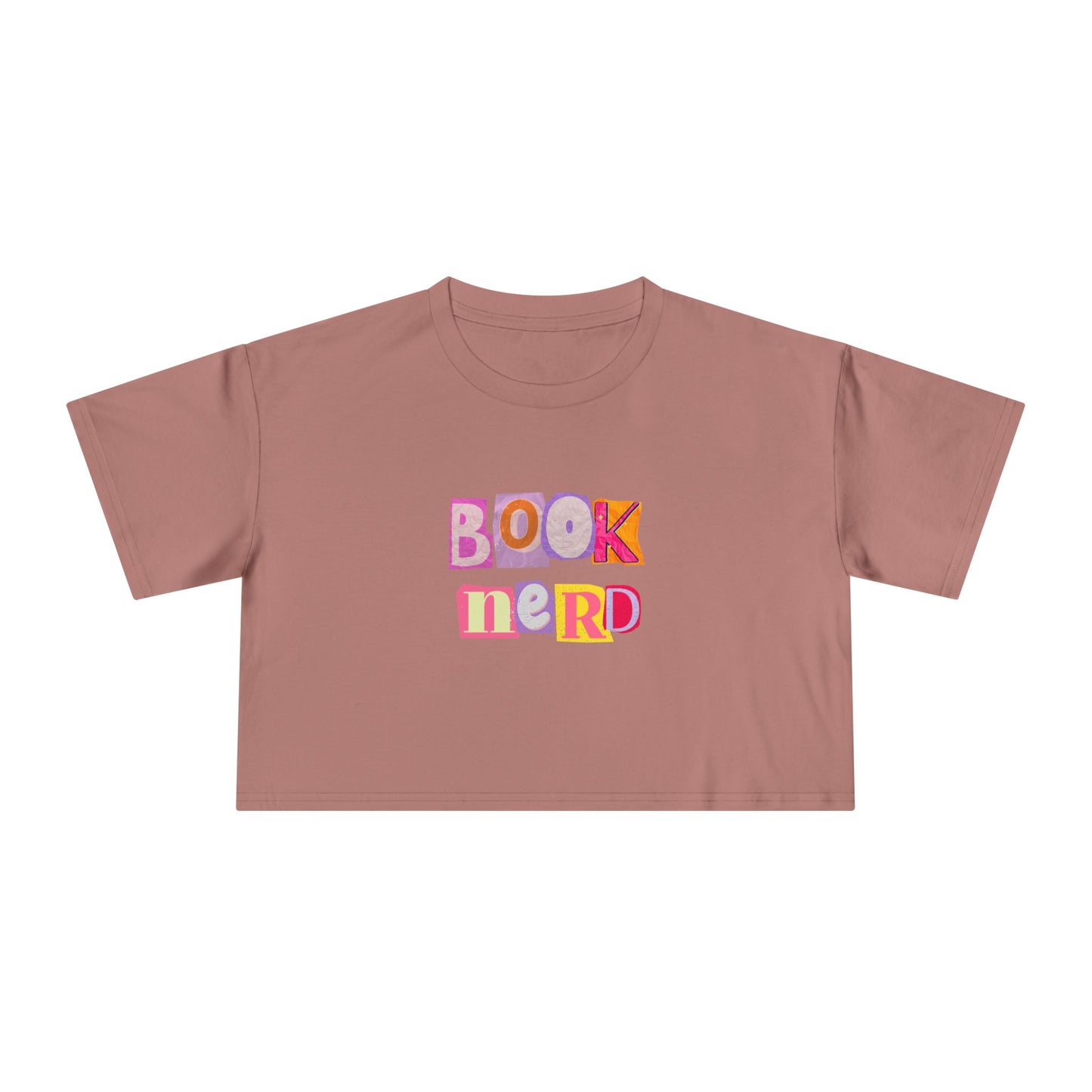 Book Nerd Crop Tee