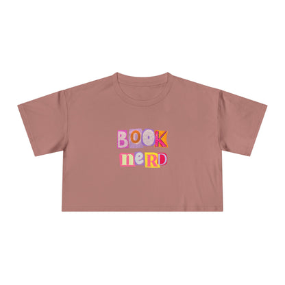 Book Nerd Crop Tee