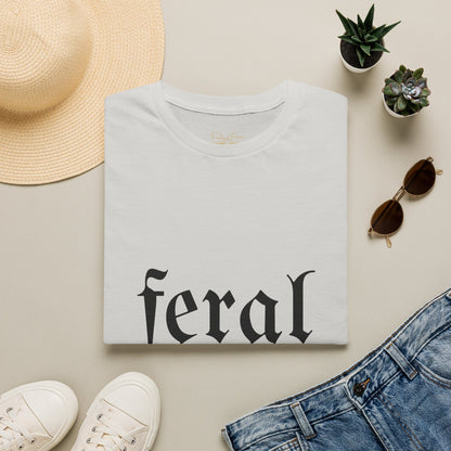Feral Reader Cotton T-Shirt