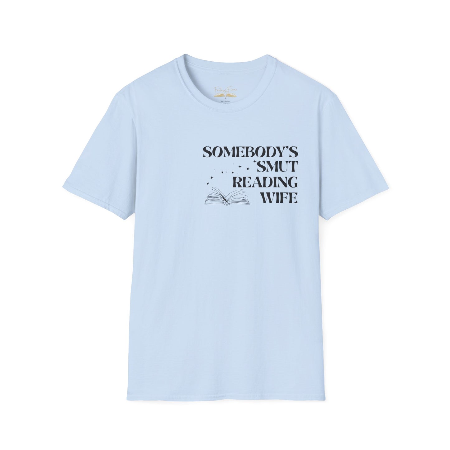 Somebody's Smut Reading Wife Cotton T-Shirt