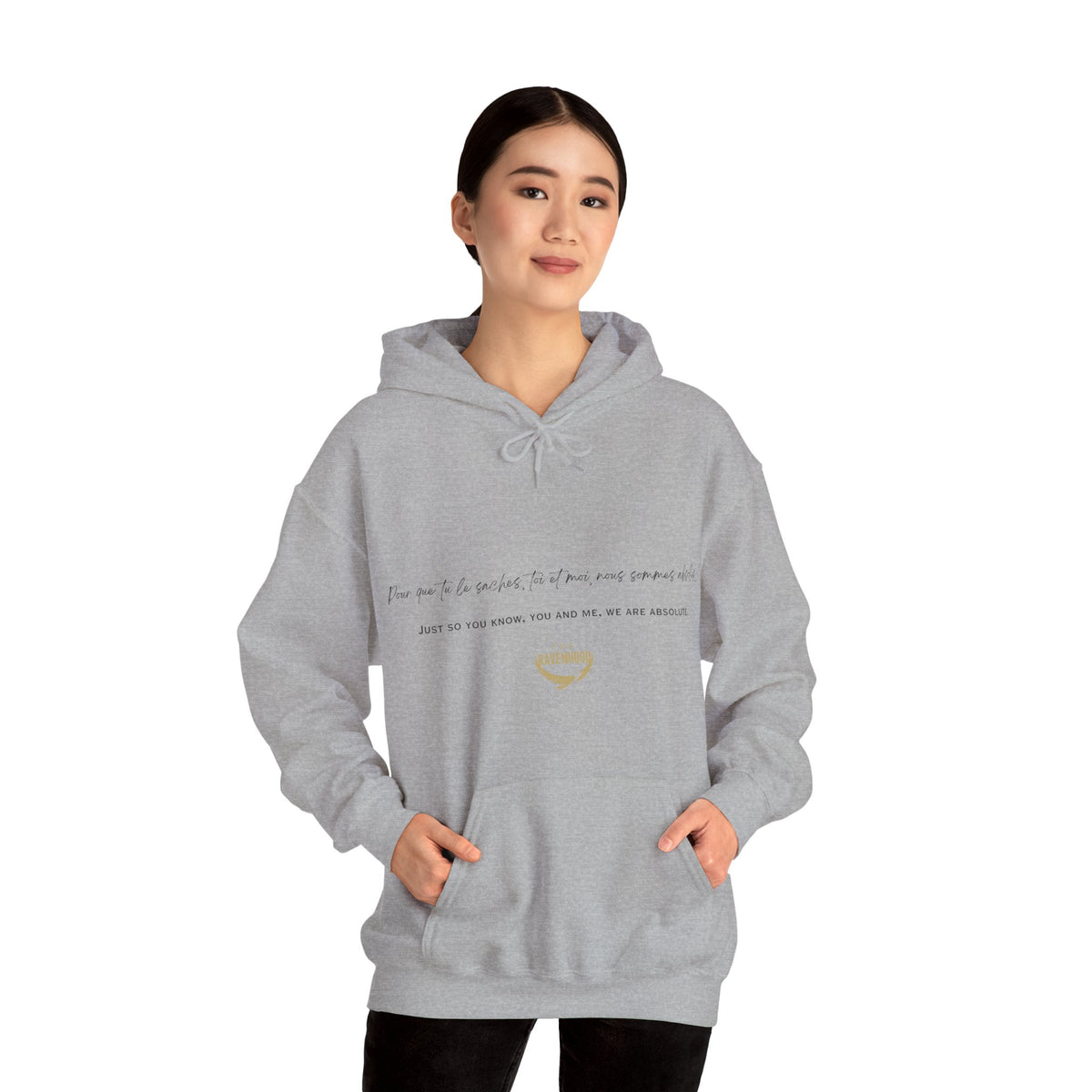 Officially Licensed French Tobias Black Script Hoodie