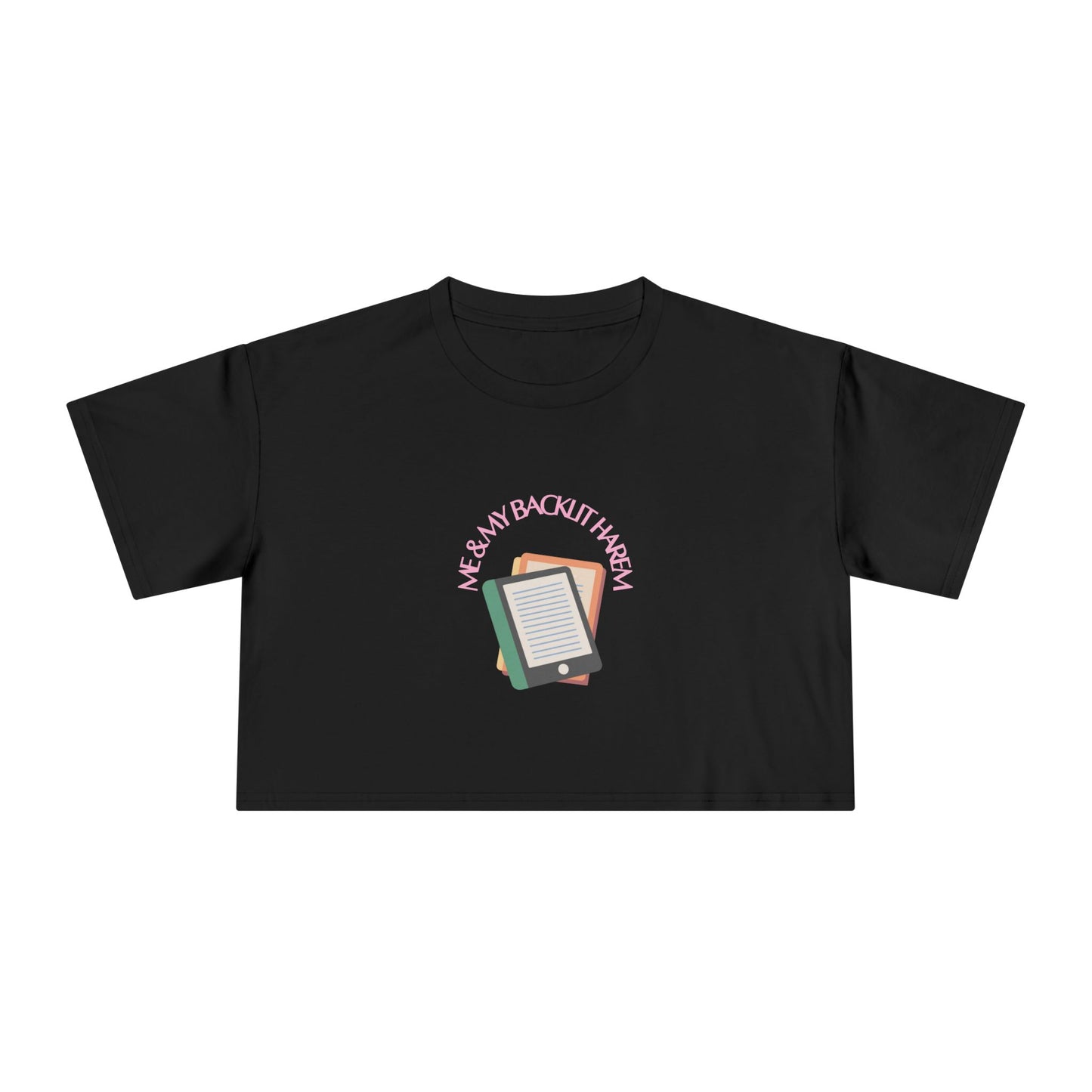 Backlit Harem Crop Tee