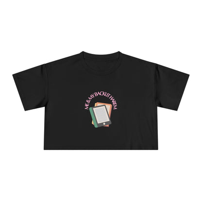 Backlit Harem Crop Tee