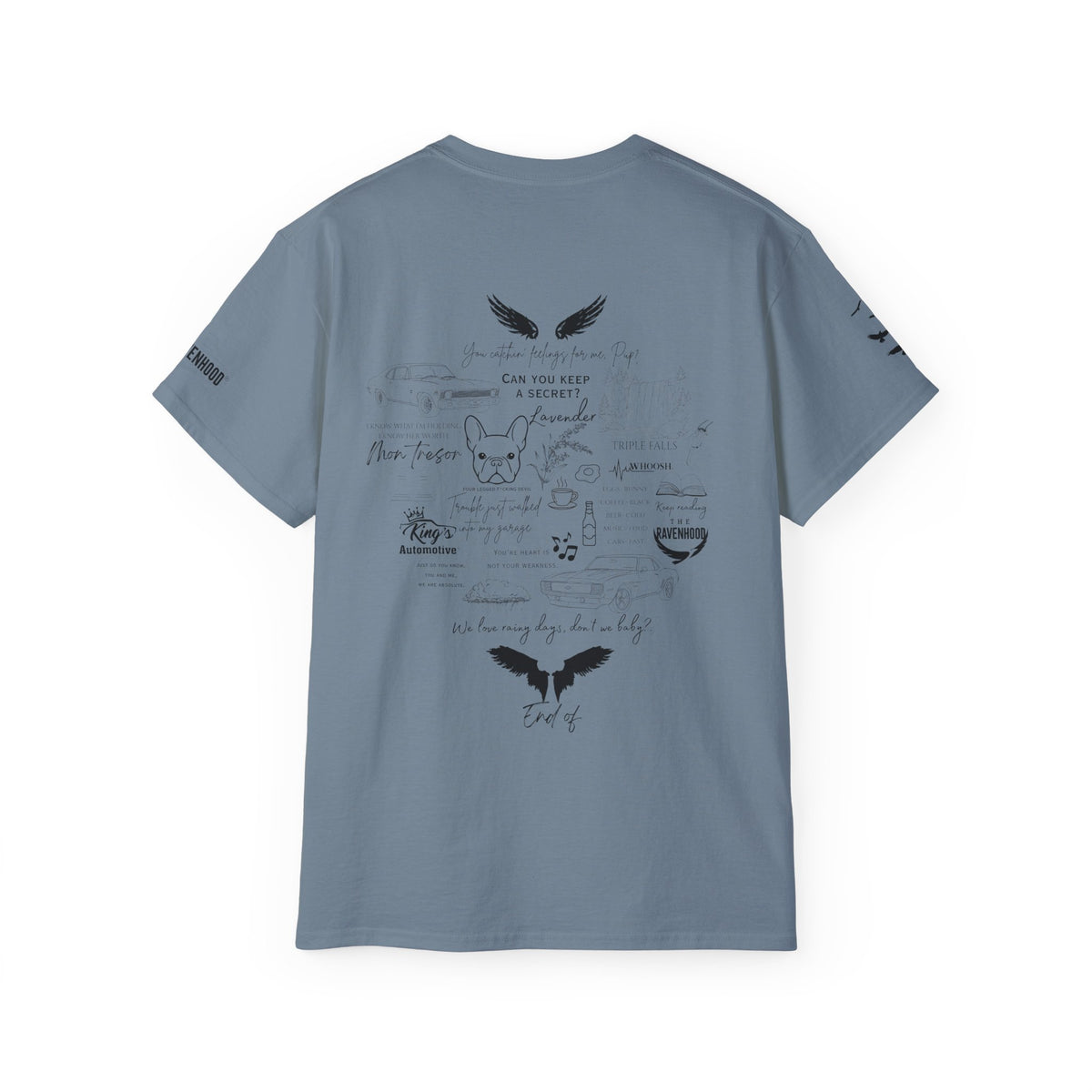Officially Licensed The Ravenhood Feature Cotton Tee