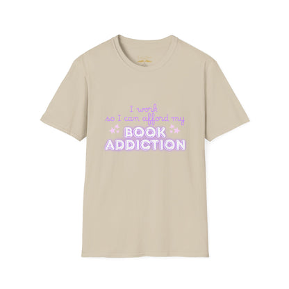 Book Addiction Cotton T-Shirt