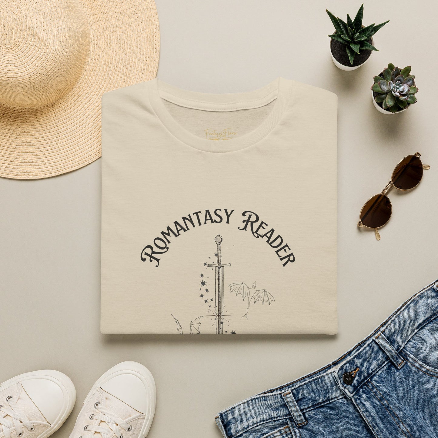 Romantasy Reader Cotton T-Shirt