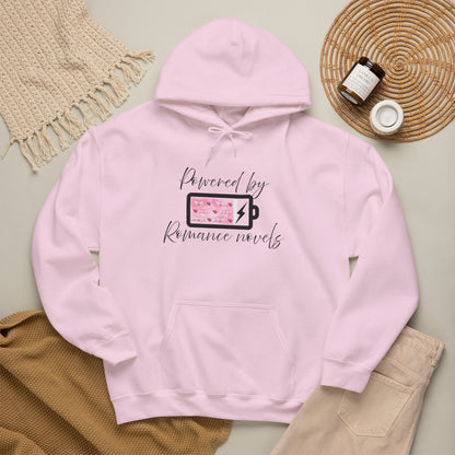 Powered By Romance Novels Hoodie