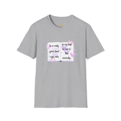 In A Good Place Cotton T-Shirt