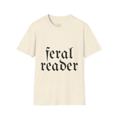 Feral Reader Cotton T-Shirt
