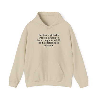 Just A Girl Hoodie