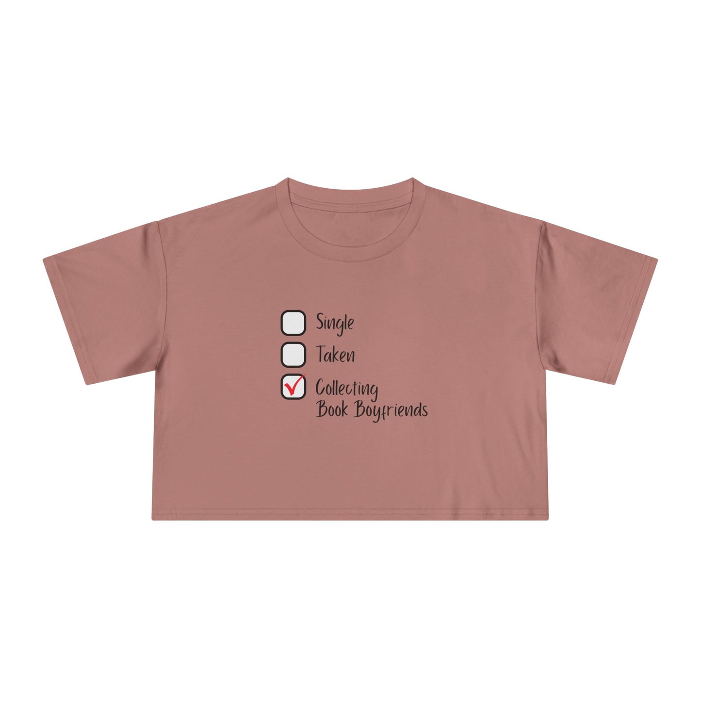 Collecting Book Boyfriends Crop Tee