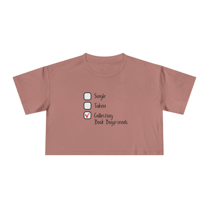 Collecting Book Boyfriends Crop Tee