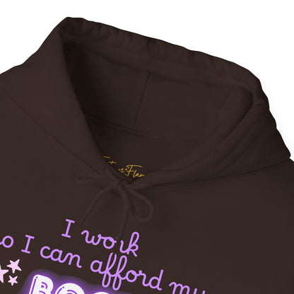 I Work to Afford My Book Addiction Hoodie