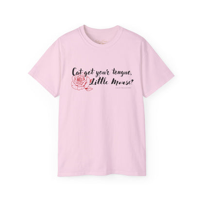 Cat Got Your Tongue Dark Cotton T-Shirt