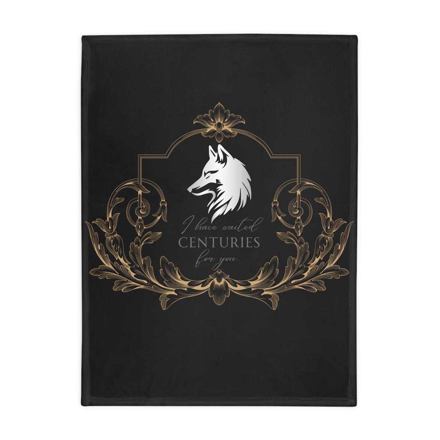Officially Licensed Anassa Centuries Plush Fleece Blanket - Black