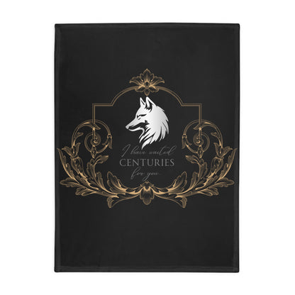 Officially Licensed Anassa Centuries Plush Fleece Blanket - Black