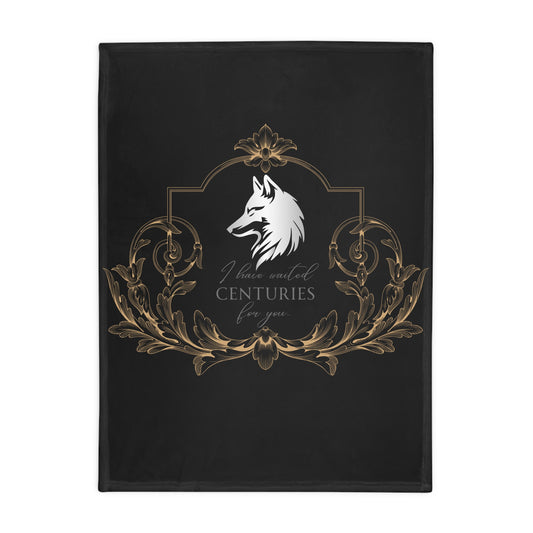 Officially Licensed Anassa Centuries Plush Fleece Blanket - Black