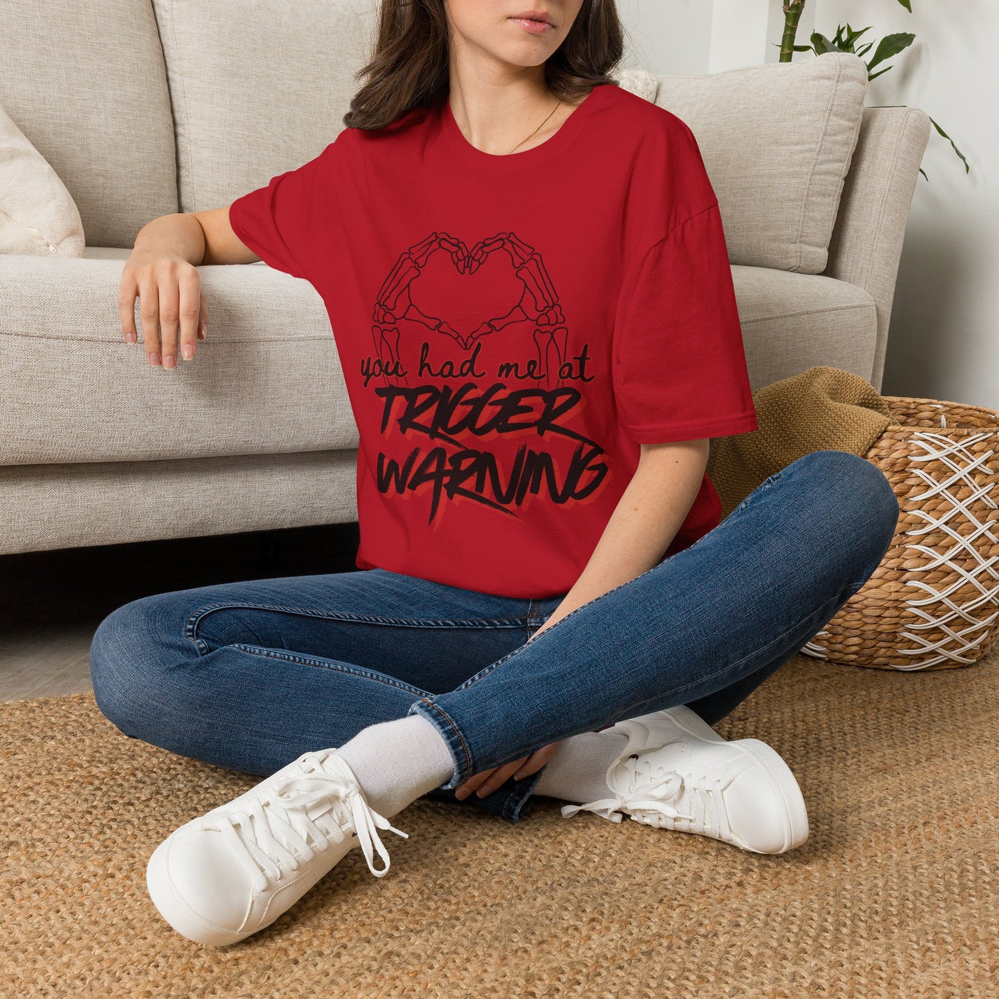 You Had Me At Trigger Warning Cotton T-Shirt