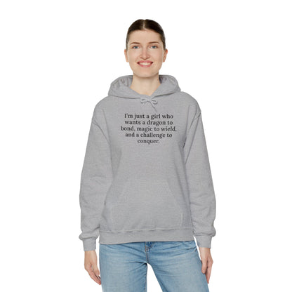 Just A Girl Hoodie