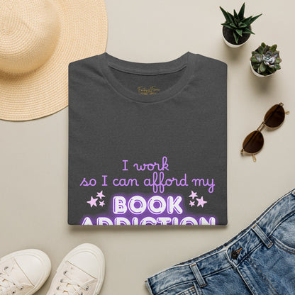 Book Addiction Cotton T-Shirt