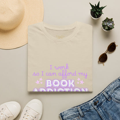 Book Addiction Cotton T-Shirt