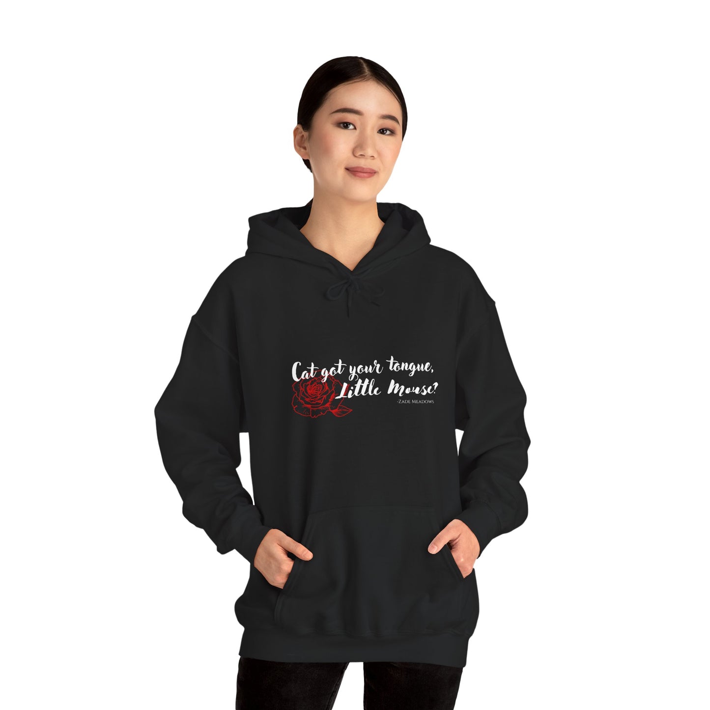 Cat Got Your Tongue Dark Hoodie
